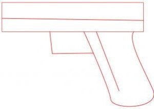 Como Desenhar Uma Pistola Muito F Cil Aprender A Desenhar