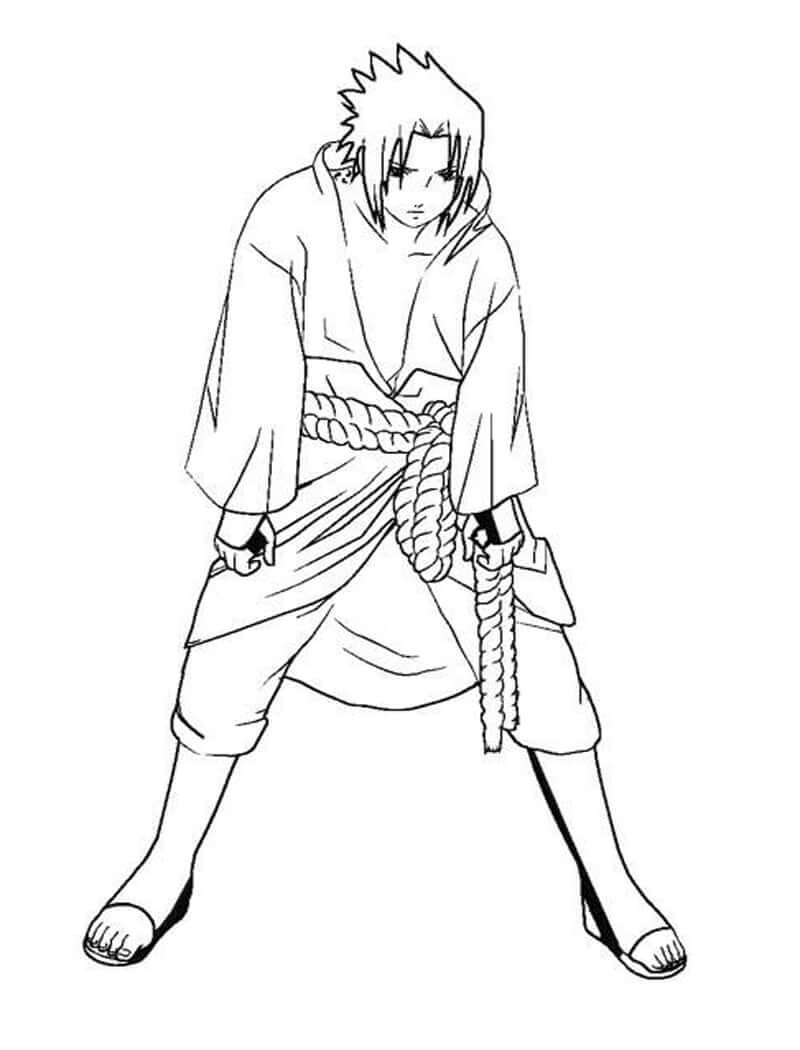 Sasuke Para Colorir E Imprimir Muito F Cil Colorir E Pintar