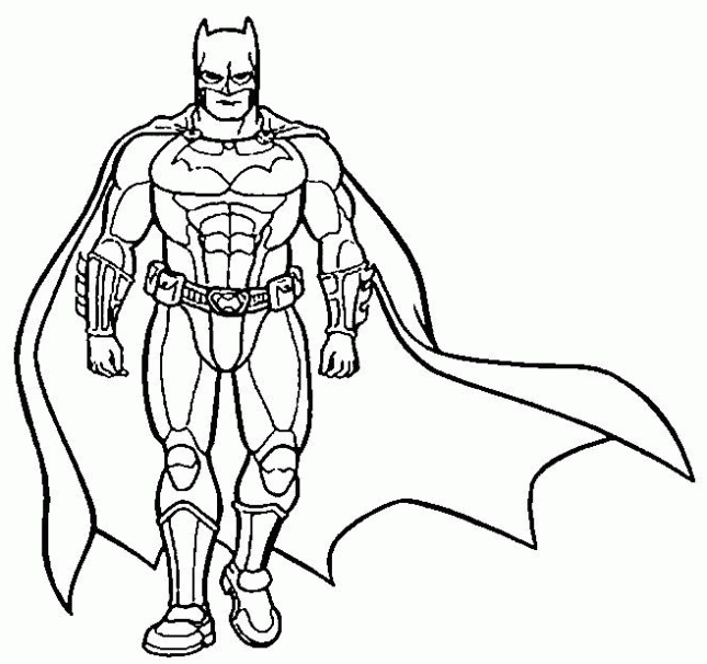Batman para Colorir e Imprimir Muito Fácil Colorir e Pintar