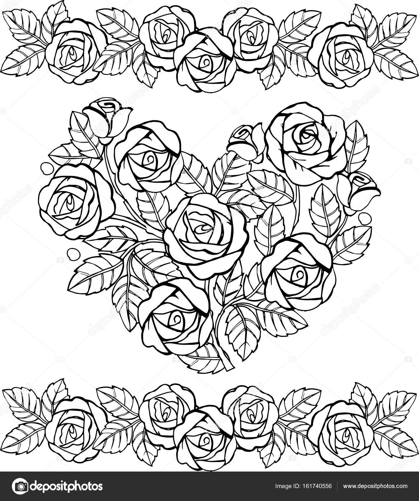 Desenhos De Rosas Para Colorir E Imprimir Muito F Cil Aprender A Desenhar