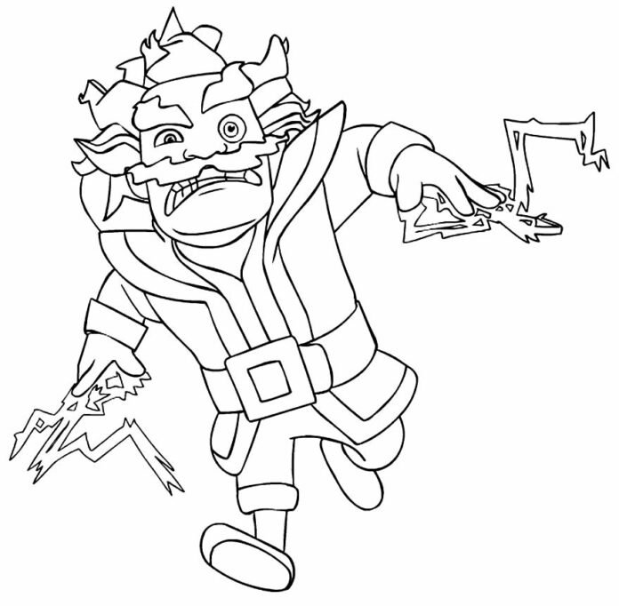 Desenhos Do Clash Royale Para Colorir E Imprimir