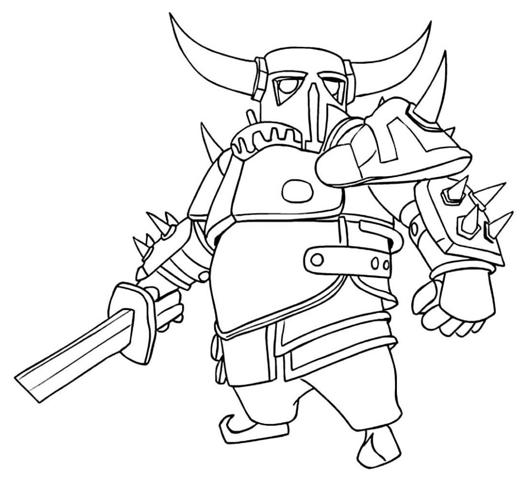 70 Desenhos Do Clash Royale Para Colorir E Imprimir