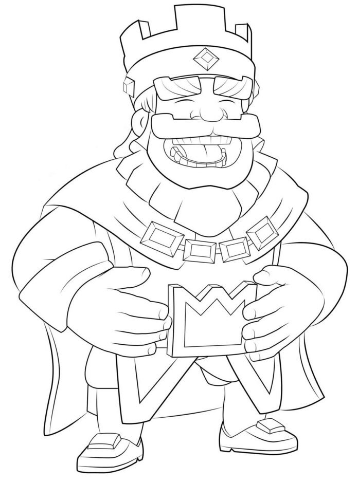 70 Desenhos Do Clash Royale Para Colorir E Imprimir