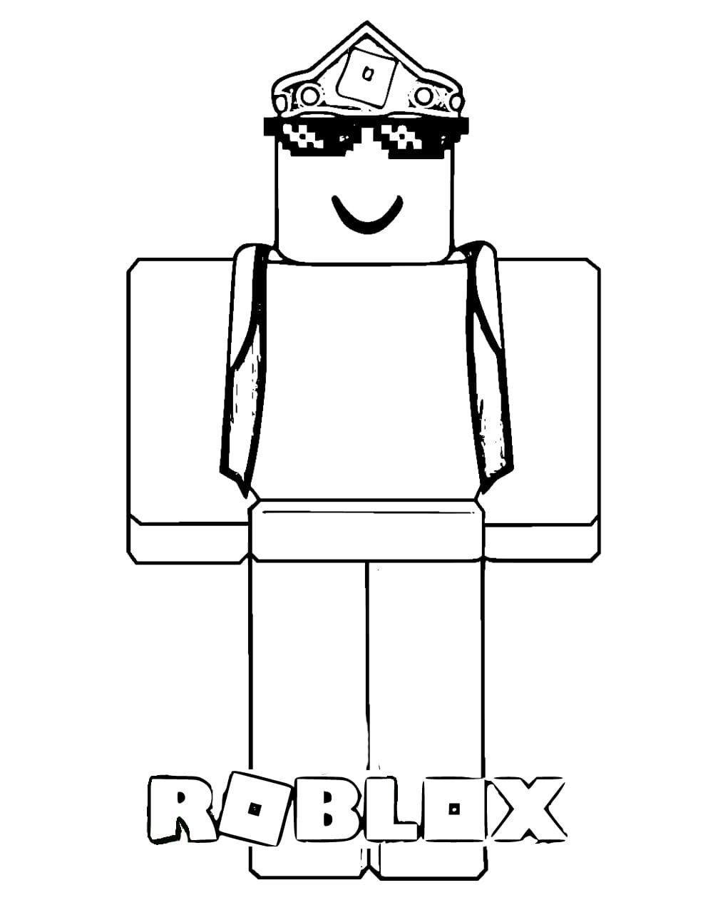 Desenhos Do Roblox Para Colorir E Imprimir