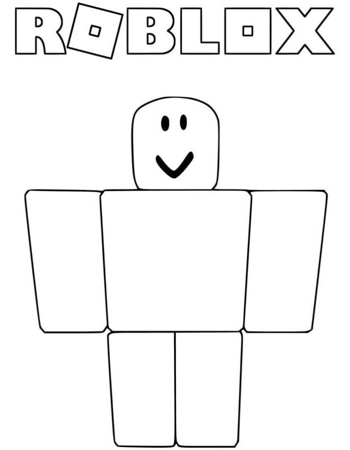 Desenhos Do Roblox Para Colorir E Imprimir