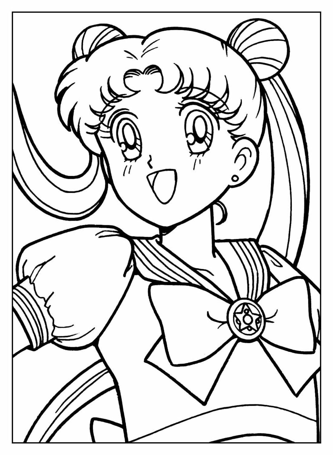 Desenhos Da Sailor Moon Para Colorir E Imprimir Aprender A Desenhar