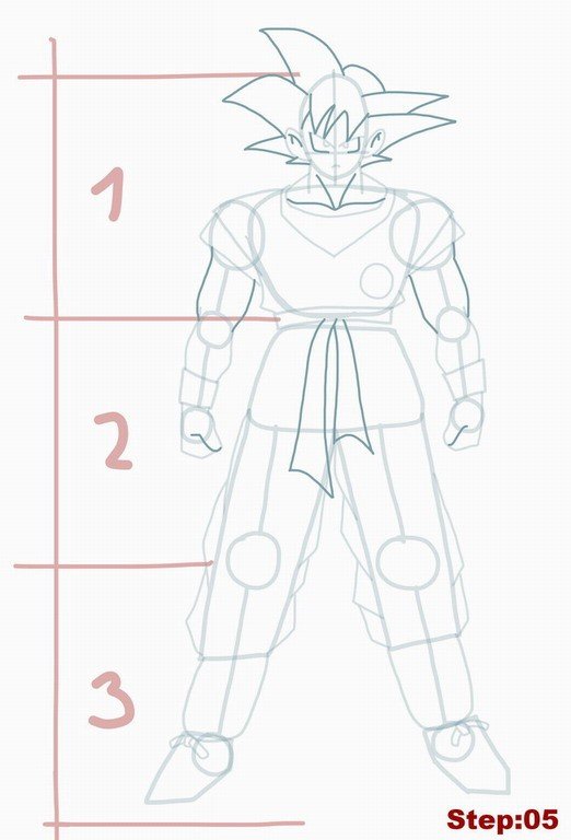 Com este tutorial você irá aprender a Como Desenhar o Goku de Dragon  Ball.Um tutorial didático com pas…
