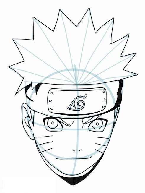 Como Desenhar O Naruto Passo a Passo
