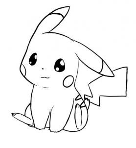 Como desenhar Pikachu, desenhos fáceis para iniciantes passo a passo