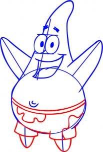 como desenhar o Patrick