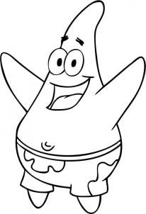 como desenhar o Patrick