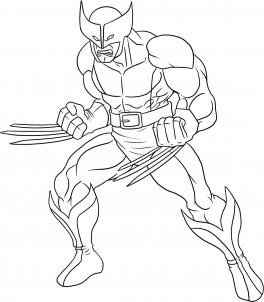 como desenhar o wolverine