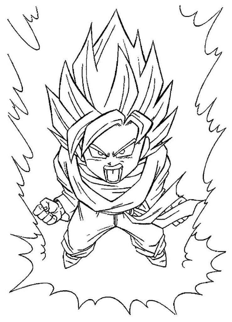 desenho de goku 13 1