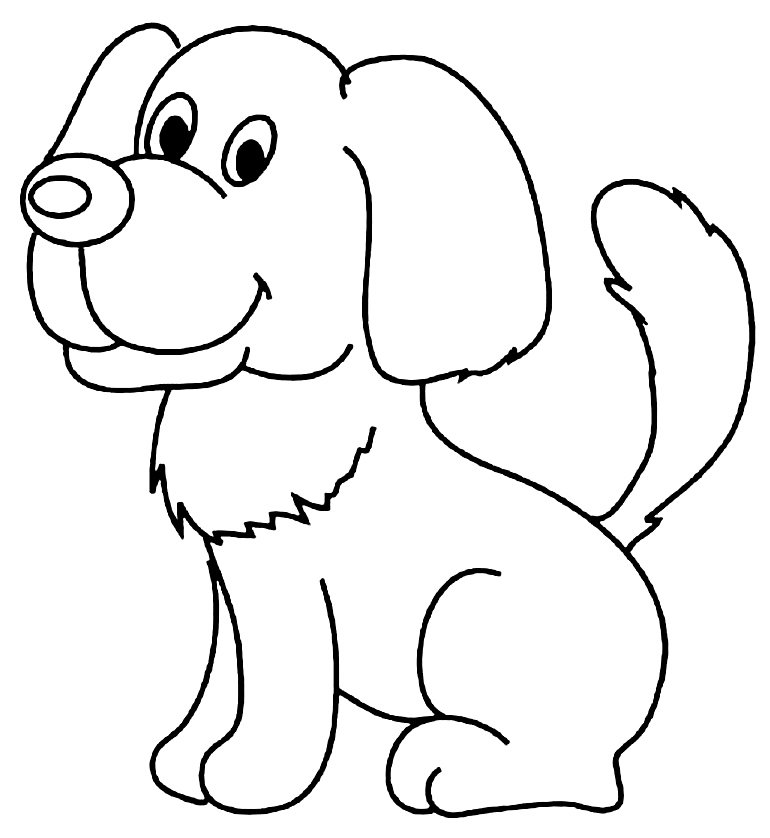 desenhos de cachorros para colorir 29