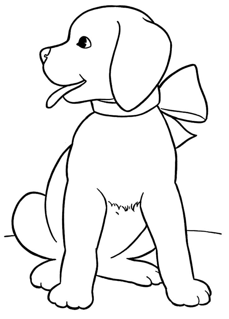 desenhos de cachorros para colorir 5