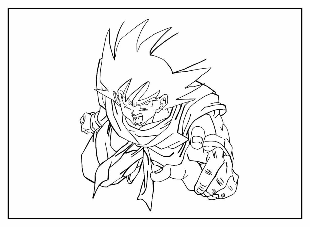 desenhos goku 3