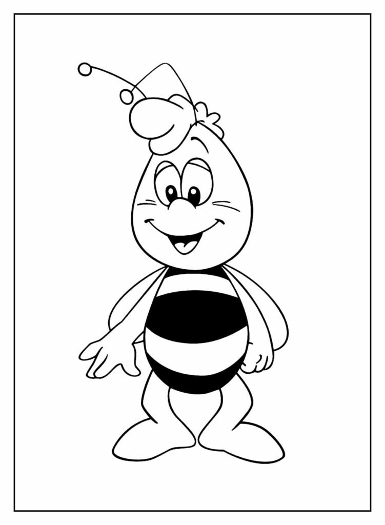 desenhos de abelhinha para colorir 13