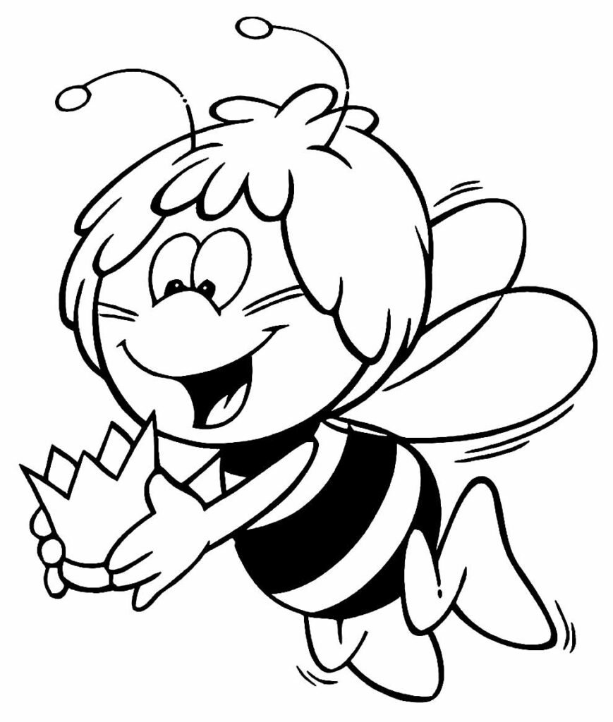 desenhos de abelhinha para colorir 15