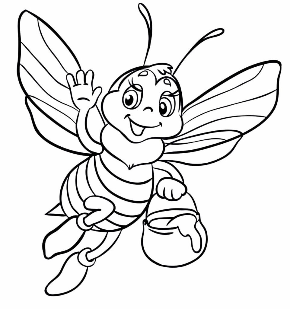 desenhos de abelhinha para colorir 18