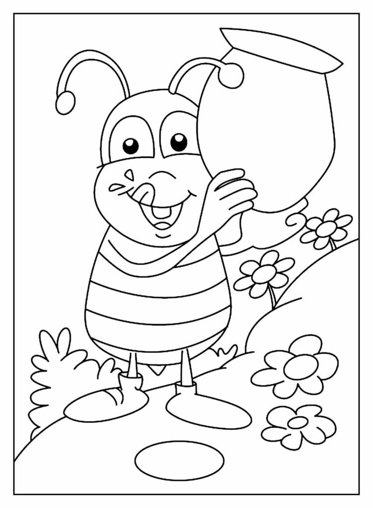desenhos de abelhinha para colorir 19