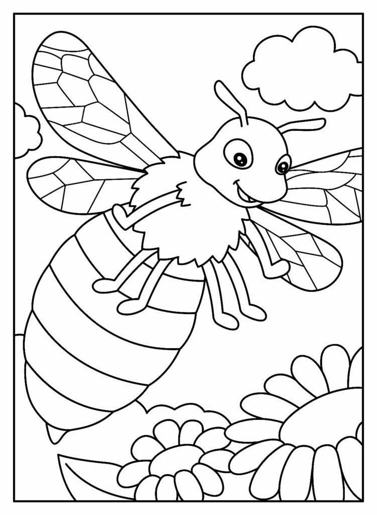 desenhos de abelhinha para colorir 2