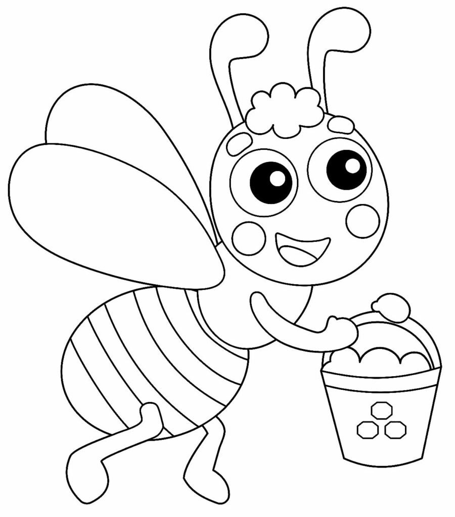 desenhos de abelhinha para colorir 25