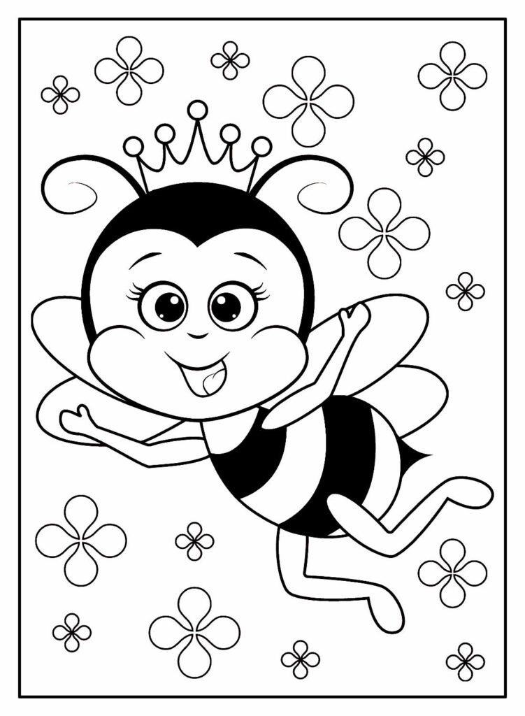desenhos de abelhinha para colorir 3