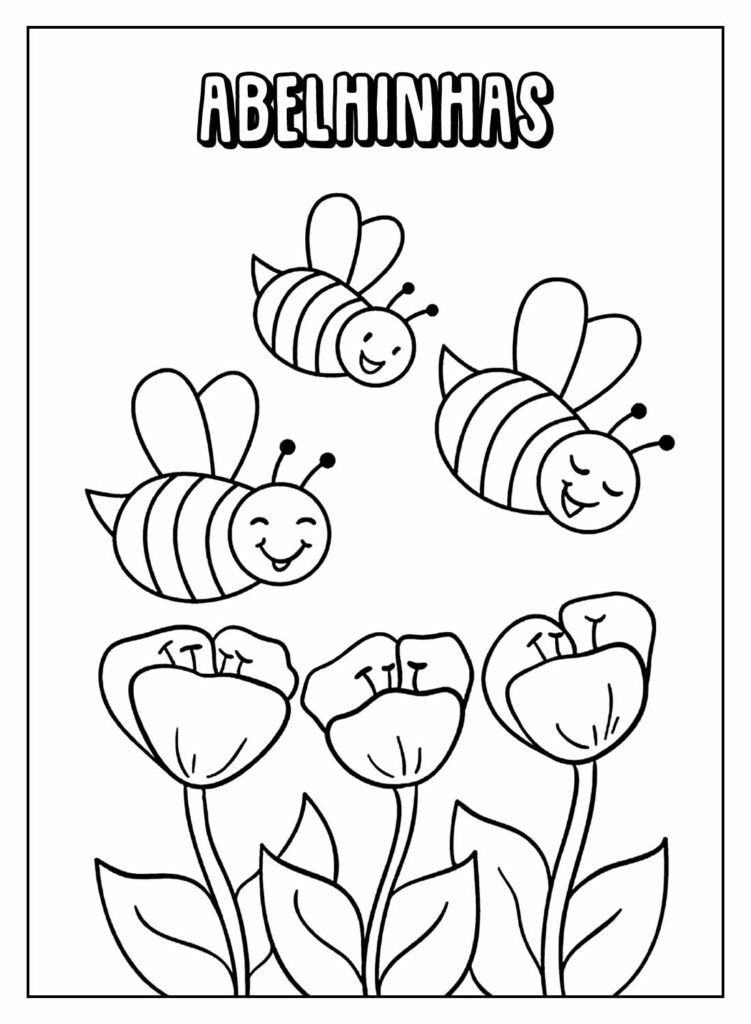 desenhos de abelhinha para colorir 32