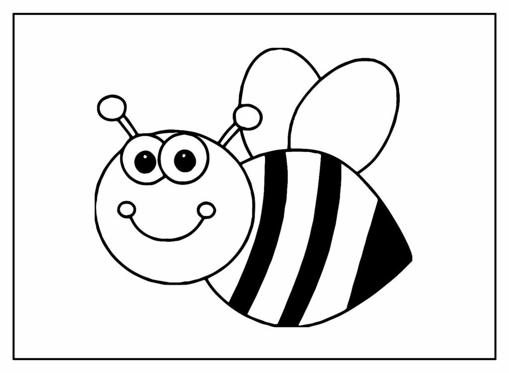 desenhos de abelhinha para colorir 4