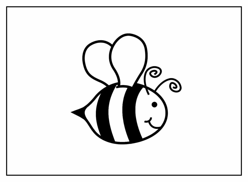 desenhos de abelhinha para colorir 5