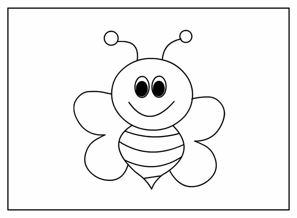 desenhos de abelhinha para colorir 7