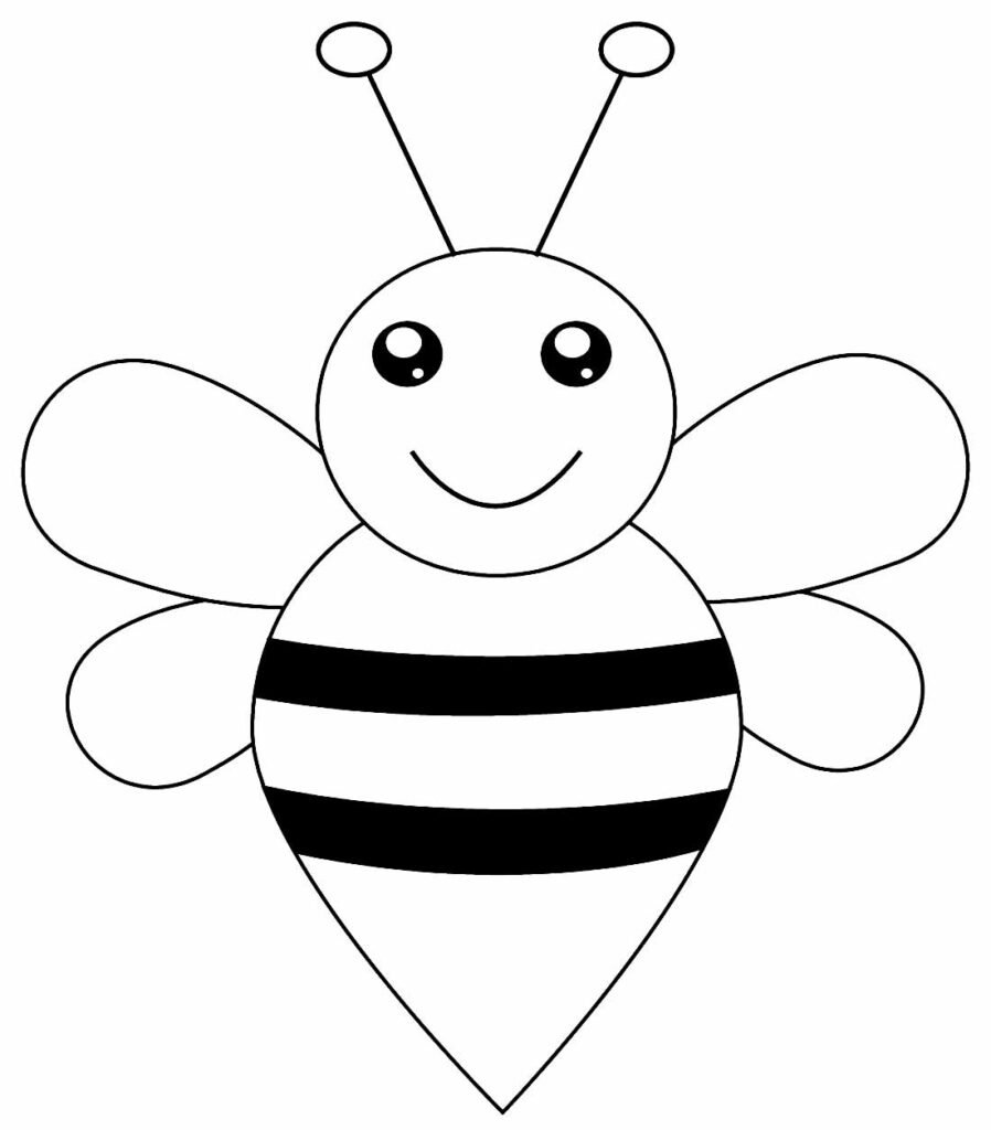 desenhos de abelhinha para colorir 8