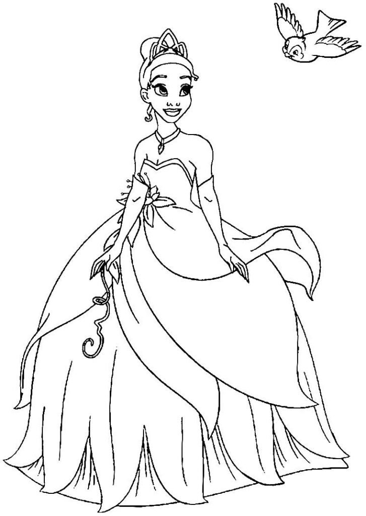 desenhos de princesas para colorir 10 1