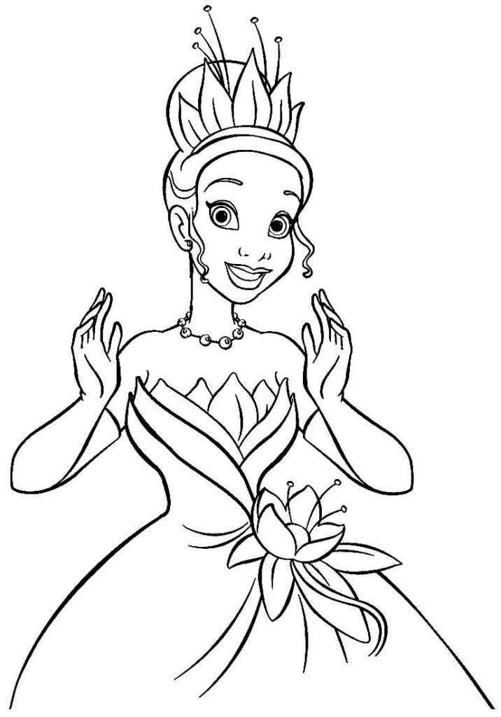 desenhos de princesas para colorir 12 1