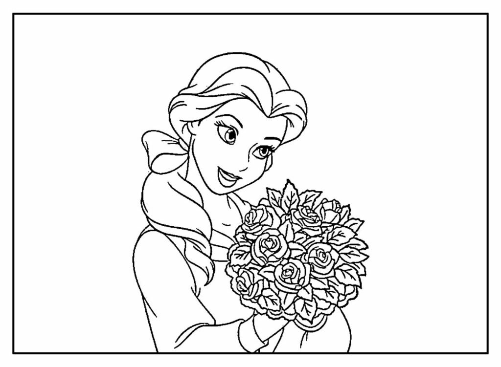 desenhos de princesas para colorir 51