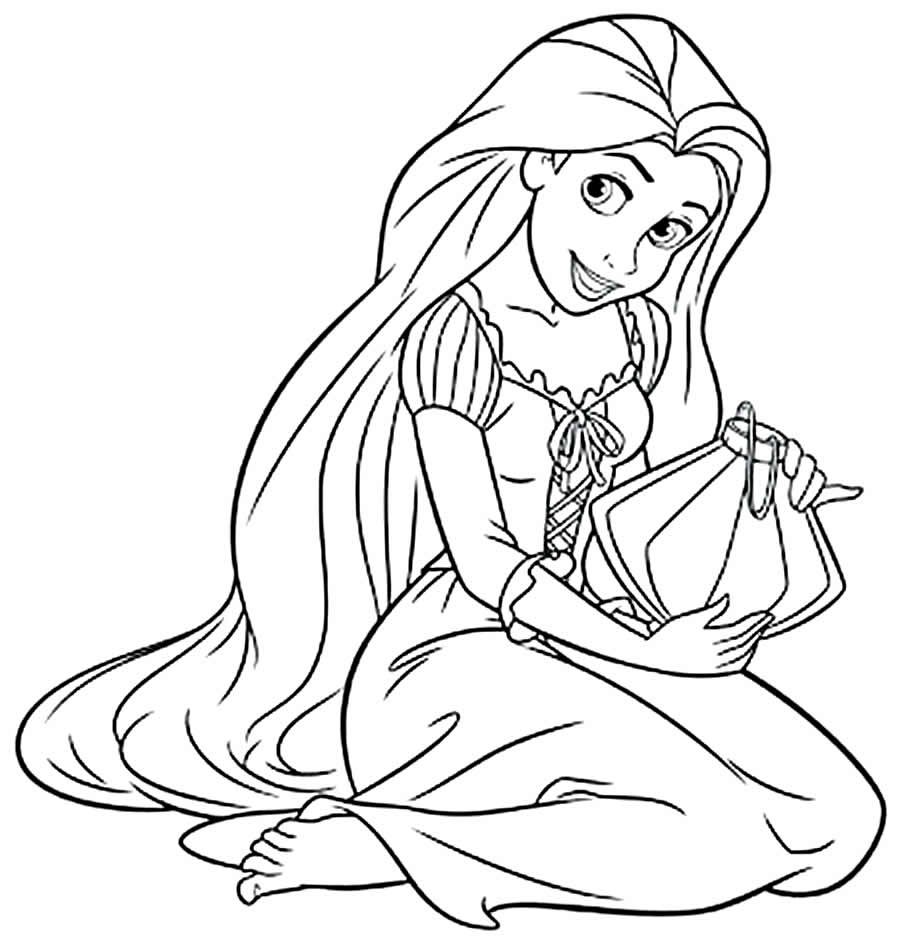 desenhos de princesas para colorir 8 1