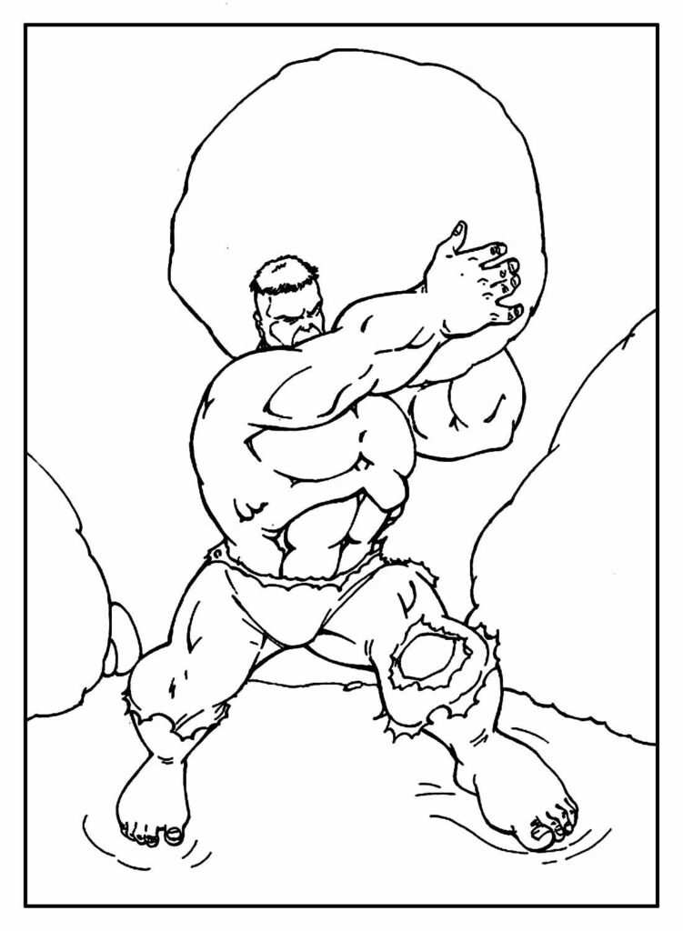 desenhos do hulk para colorir 43