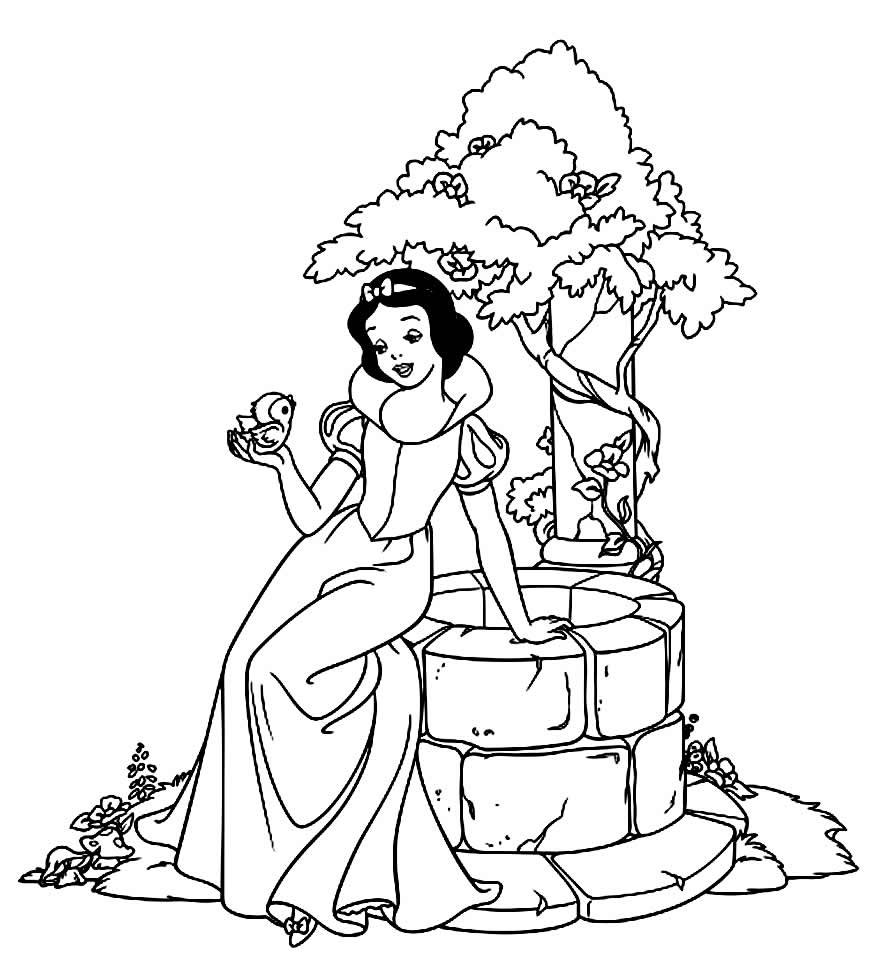 branca de neve Archives - Desenhos para pintar e colorir