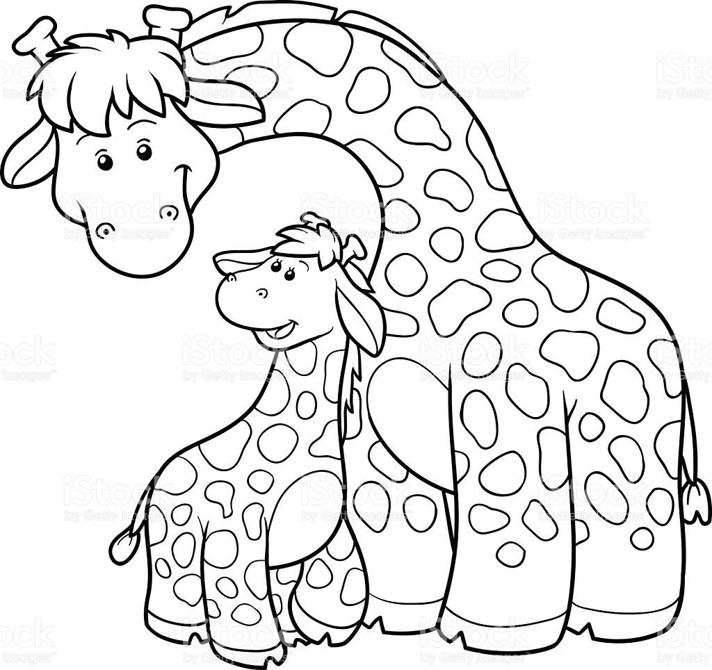 Girafa para Colorir e Imprimir Muito Fácil Colorir e Pintar