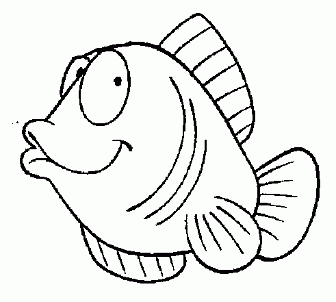 90 Desenhos de Peixes para Colorir e Imprimir