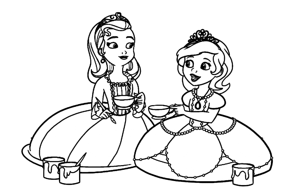 princesas para colorir e pintar