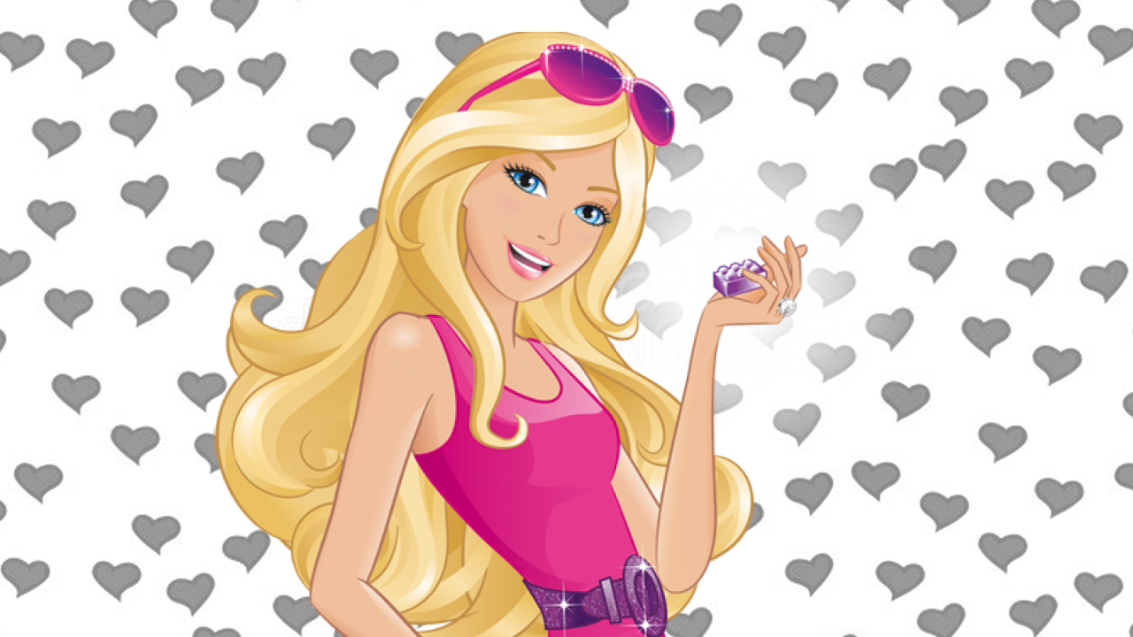 70 Desenhos da Barbie para Colorir