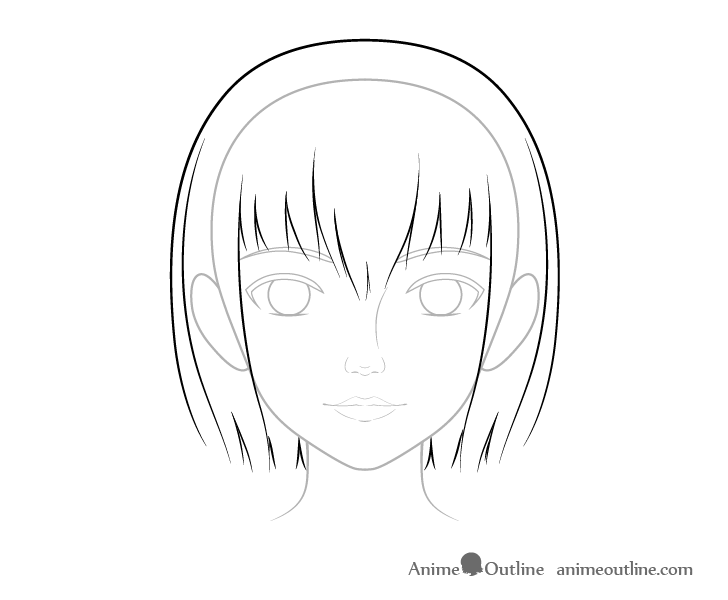 Anime body :3, Desenho de cabelo, Cabelo desenho, Base de desenho