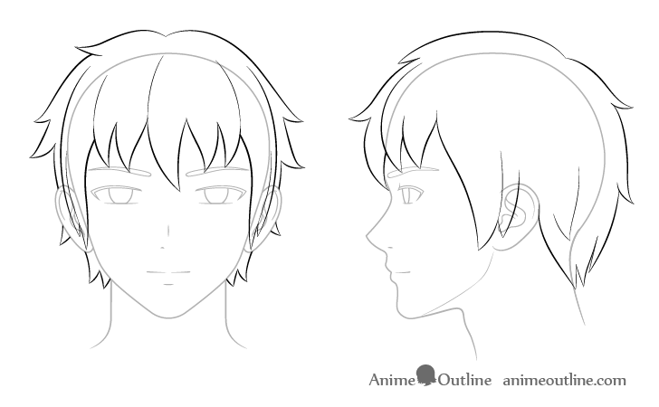Como Desenhar Um Personagem de Anime (Muito Fácil) - Aprender a