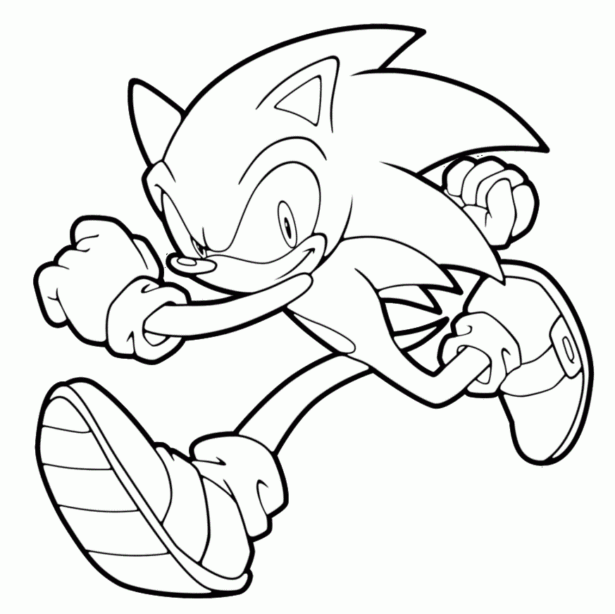 Desenhos fofos do Sonic e Tails para colorir - Desenhos para colorir grátis  para imprimir