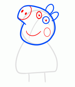 Hoje vamos desenhar e colorir a Peppa Pig com todo o passo a passo