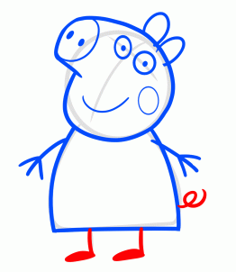 Como Desenhar a Peppa Pig (Muito Fácil) - Aprender a Desenhar