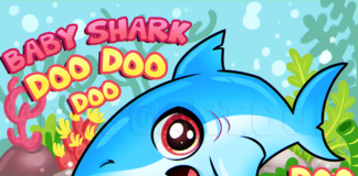 como desenhar baby shark