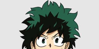 como desenhar midoriya