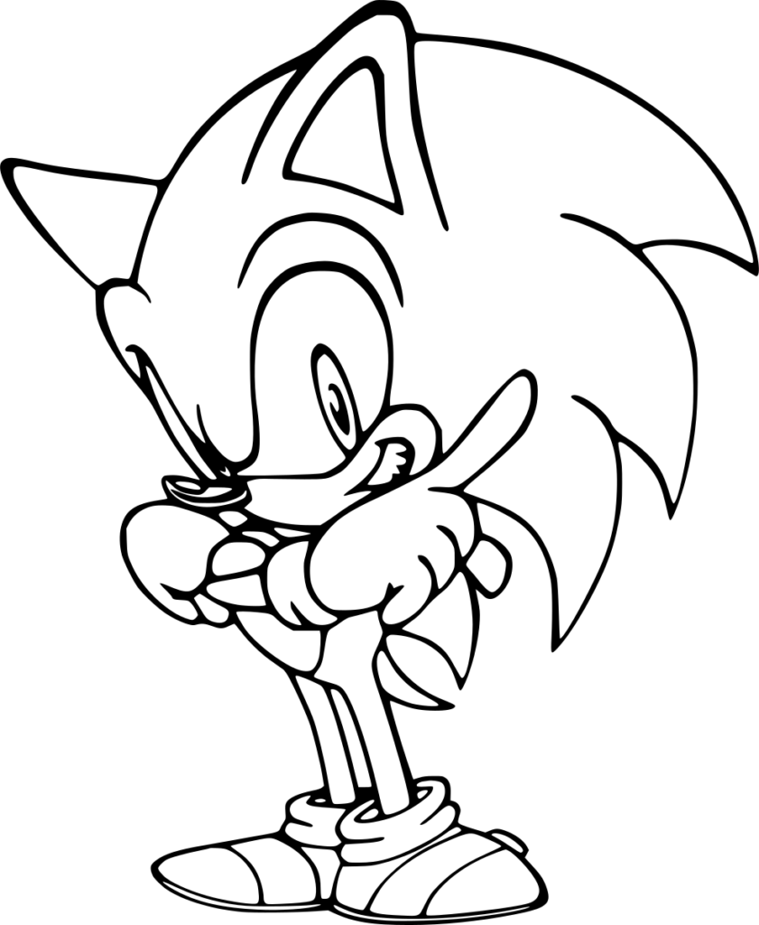 Cartoon-Sonic